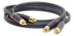 HAMC Premium Professional Noise-Free RCA Cable 30cm 2