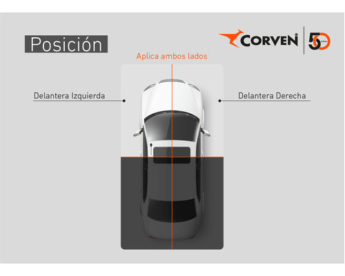 Rodamiento Rueda Delantera Corven Chery Face 1.3 1