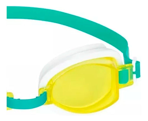 Bestway Aqua Burst Essential Swim Goggles Adult Child +7 Pool Water Resistant 12