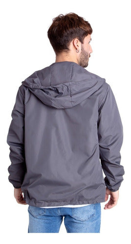Men's Waterproof Windbreaker Jacket with Hood - Style 726 8