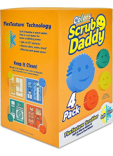 Scrub Daddy Multi-Purpose Sponge Set (4 Count) 0