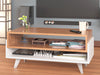 Floating TV Stand + Floating Shelf + Coffee Table Living Room Set 14
