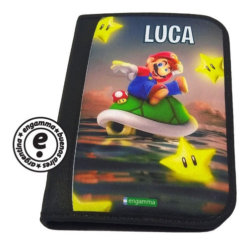 Engamma Cartuchera 1 Piso Mario Personalizada 5