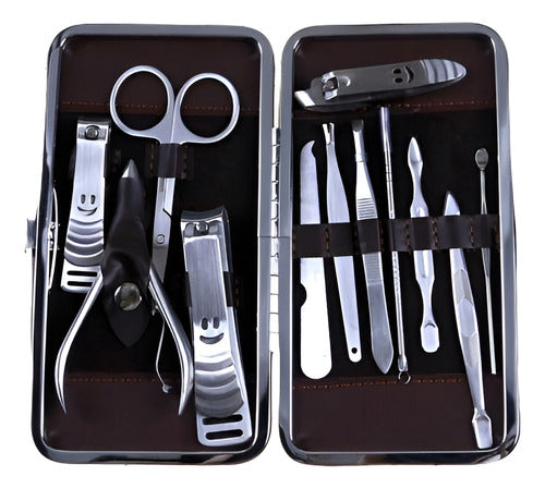 12pcs Pedicure Manicure Set Travel Care 0