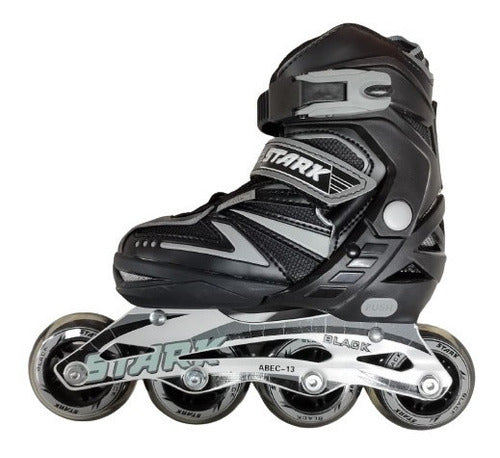 Stark Professional Extendable Pro Black Roller Skates 0