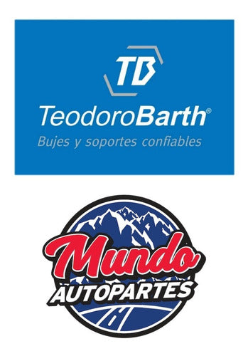 Teodoro Barth Kit Bujes Tren Delantero 8 Piezas Renault Logan Sandero 1