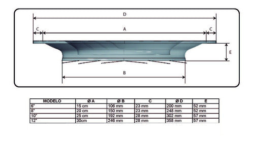 SZF Circular Diffuser Type S 1 Ø 20 Cm 1