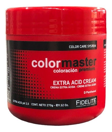 Máscara Crema Extra Ácida Color Master Fidelite 270g 1