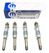 Set of 4 Glow Plugs Preheating Siena Strada 1.7 Fiat Duna 0