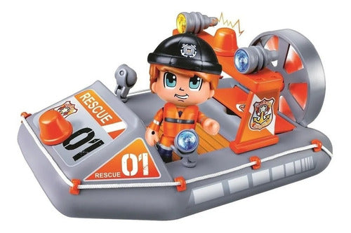 Pinypon Action Figure Rescue Boat 15050 Casa Valente 1