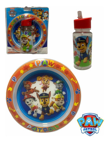 Bel Gioco La Granja De Zenon Plate and Straw Top Bottle Set for Kids Premium Quality 7