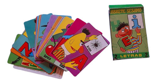 Juego De Cartas Educativo Ábrete Sésamo Letras 2 0