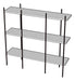 Industrial Iron and Wood Pantry Shelf Bookcase 6