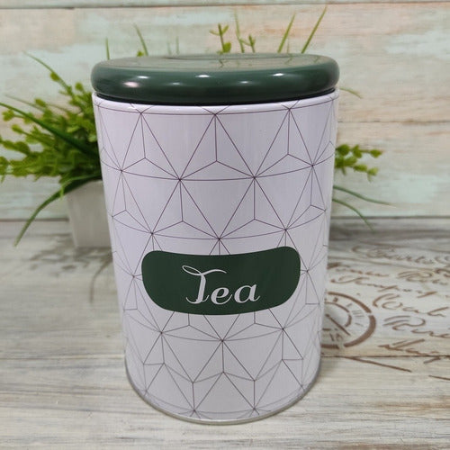 Set De Latas Para Café, Té Y Azúcar. 3