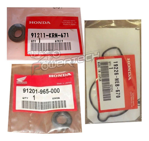 Kit Retenes Y Junta Oring Bomba De Agua Crf 450 2002 - 2008 0