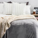 LeviBlanc Flannel Duvet with Sherpa - Queen Size 2