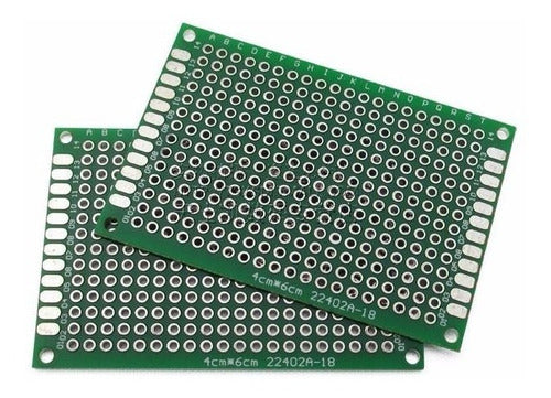 Candy_Ho Double Sided PCB Prototype Board 4x6 for Electronics 0