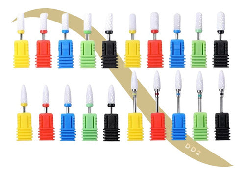 DD2 Mini Ceramic Drill Bit for Manicure and Sculpted Nails 0