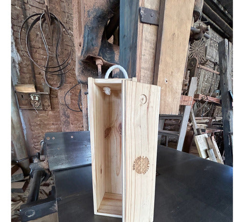 Lapacho Madera Pura Caja De Madera Para Vino 0