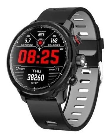 Mistral Smartwatch SMT-L5-01 - Digital Touch Module, IP68 Waterproof, Heart Rate Monitor, Oxygen Monitor, Black 1