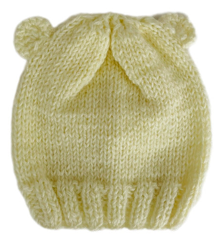Hand-Knitted Baby Beanie Hat for 6 to 12 Months 1