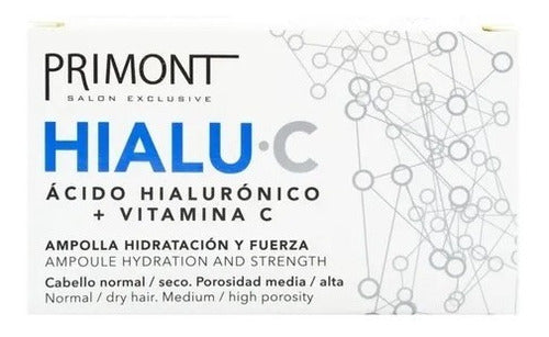 Primont Hialu C Shampoo + Acondicionador Mascara + Ampollas 7