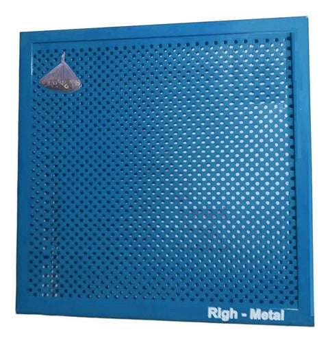 Righmetal Perforated Steel Tool Board 50 x 50 cm 4