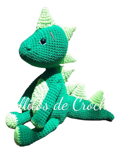 Ovillitos de Crochet Dinosaur Tejido A Crochet 0