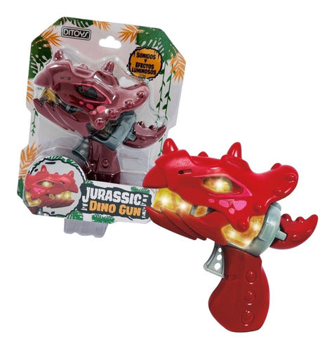 Ditoys Dinosaur Gun Toy with Lights and Sounds 0