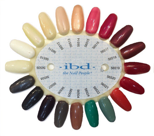 IBD Gel Combo 4 Semi-Permanent Nail Polishes for UV/LED Lamps 6