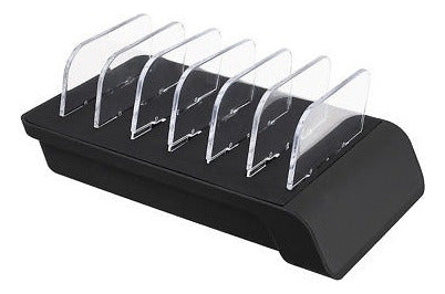 Universal 6-Port USB Charging Station & Smartphone Organizer 2