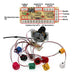 Kit 2 Arcade Players Mame Bartop Console Joystick Buttons 4