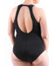 Speed Women's One-Piece Swimsuit with Fine Contrasting Trims - Plus Sizes 9