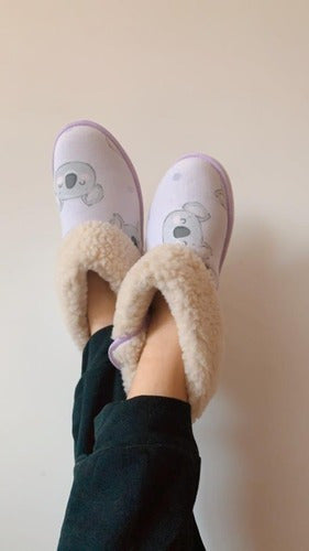 Promesse Koala Slipper Boots with Synthetic Sherpa 15216 2