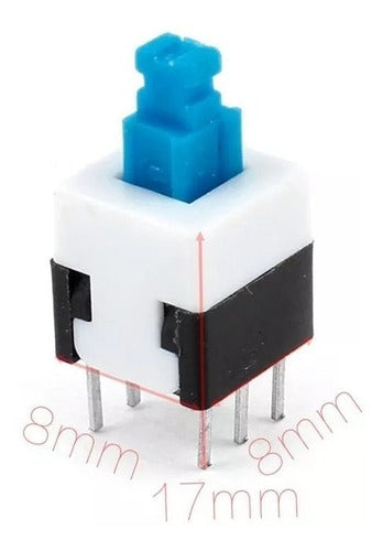 TodoMicro Push Button Tac Switch Touch 6 Pin 1