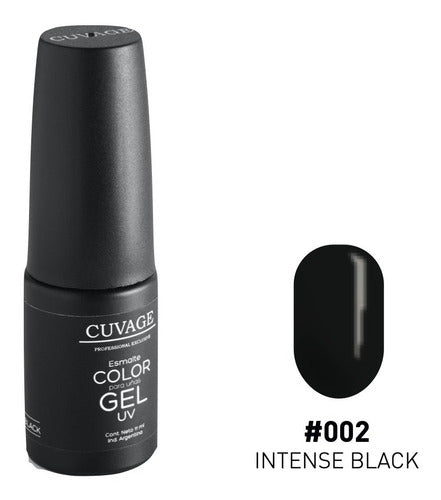 Cuvage Semi-Permanent Nail Polish Color Top Coat Base Gel UV/LED 6ml 21