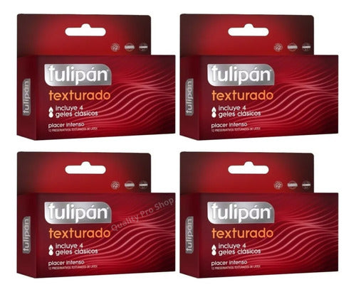 Tulipán Double Pleasure Condoms 4 Boxes X12 Varieties 18