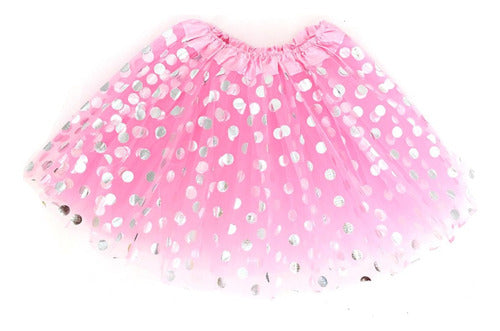 Generic Tutu For Girls With Polka Dots - Magical Universe 2