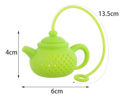 Art Home Silicone Tea Pot Infuser 1