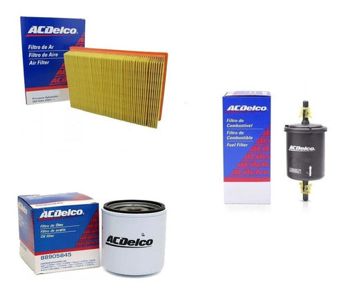 ACDelco Kit De Filtros Chevrolet Celta (Suzuki Fun) Nafta 2004/.. 0