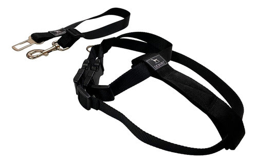 Lyon Pet Large Dog Harness with Safety Belt 0