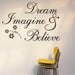 Witkey Dream Imagina Sticker Decoración Pared 0