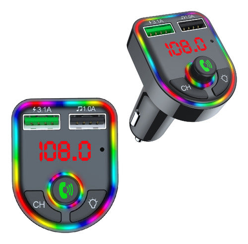 Car FM Transmitter Bluetooth Car Radio Player 0