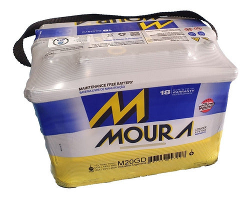 Moura Original Quality Battery for Fiat Fiorino 1990/2012 0