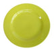 Round Ceramic Dessert Plate, Yellow or Green, 18 cm 7