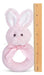 Bearton Baby Lil Bunny - Sonajero De Anillo Suave De Peluche 3