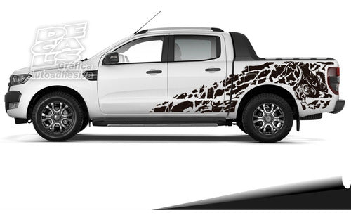 Arlon Calco Ford Ranger 2013 - 2020 Motocross Juego Con Porton 0