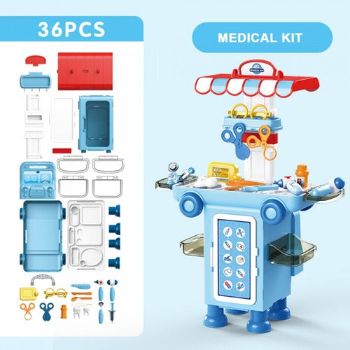 Set De Doctor 2 En 1  En Bus -valija - 36 Pcs 1