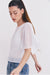 Sus M Blusa De Gasa Con Brillos Foil Celia 2