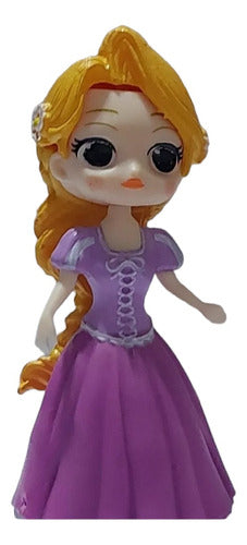 Princesa Mini Figura Colección Decoración Rapunzel 0